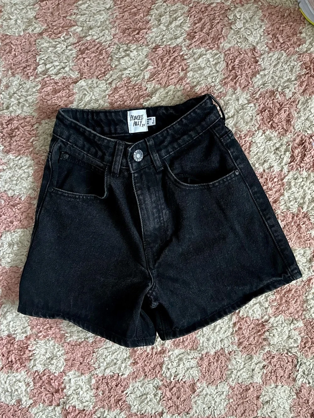 Princess Polly Tropicana High Rise denim shorts